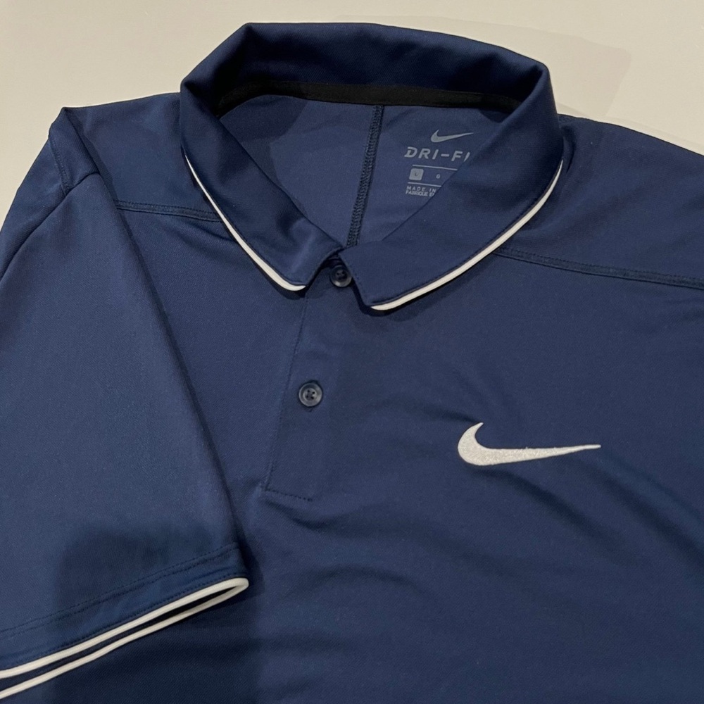 Nike Golf Polo Mens Extra Large Dri-Fit Victory Standard Fit Breathable